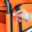 Chariot pliant 3 en 1 avec siège de banc - capacité de 500 lb, pneus de plage de 9 po x 4 po pour le camping et la plage-123263009