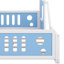 Lit plateforme classique avec roulettes en forme de voiture-862978798