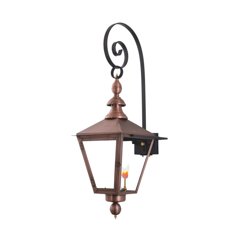 Charlestown Outdoor Wall Lantern, 32" H x 14" W x 16" D
