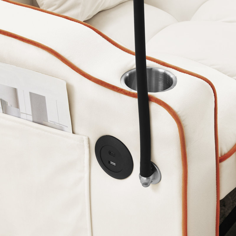 Canapé-lit convertible, Beige