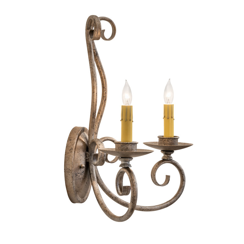 Phillipe 2 - Light Candle Wall Light