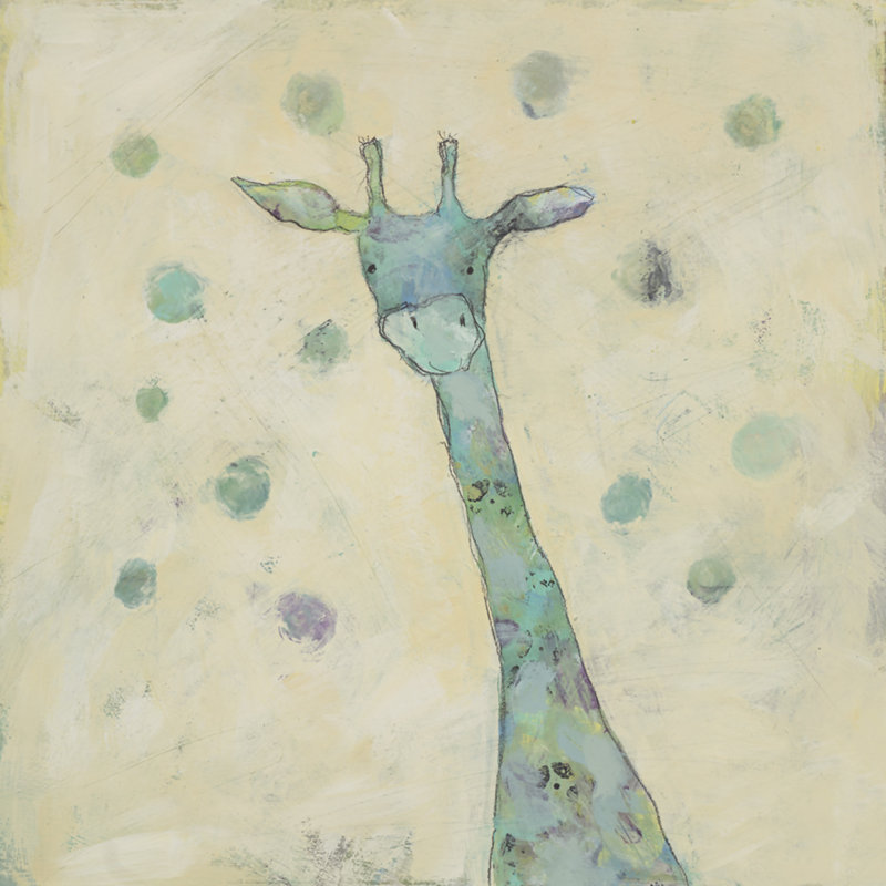 Animal Dots Neutral III by Judi Bagnato - Wrapped Canvas Print, 30.48cm H x 30.48cm W