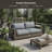 Rattan Wicker Deep Seating Large Loveseat
