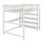 Lit mezzanine double avec tablettes et bureau-1835368698