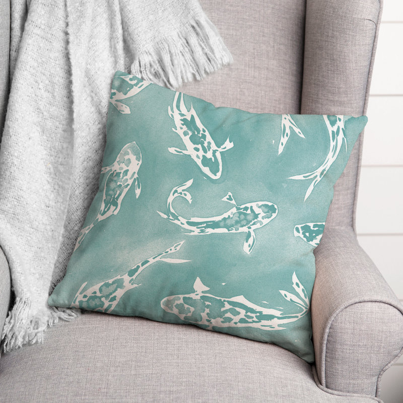Animal Print Reversible Throw Pillow, 18" x 18"