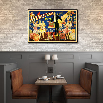 Art mural Thurston Out of a Hat