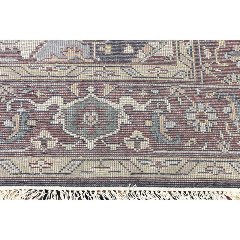 Tapis rectangulaire en laine 8 pi 10 po x 11 pi 10 po