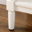 Console blanche avec solution de rangement, utilisation polyvalente - pieds en pin, vestibule captivant
