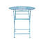 Bistro Set Kurz Metal Blue-124267004