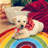  Rainbow Bath Mat For Bathroom, Luxury Absorbent Washable Bathroom Mats Non Slip, Cute Colorful Striped Bathtub Rug Fun Fluffy Shower Rugs-1396401419-1396401431