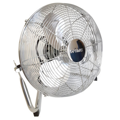 Ventilateur 12 "à haute vitesse de qualité industrielle - Barbecue chromé