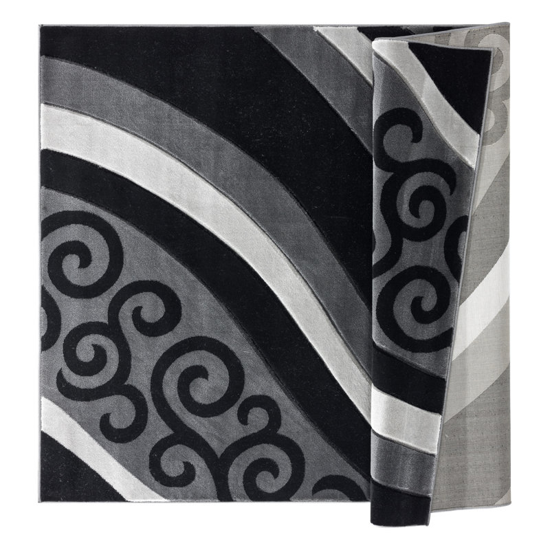 Anjolie Floral Indoor Rug, Rectangle 5'2" x 7'5"