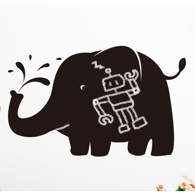 Décalcomanie murale éléphant énorme