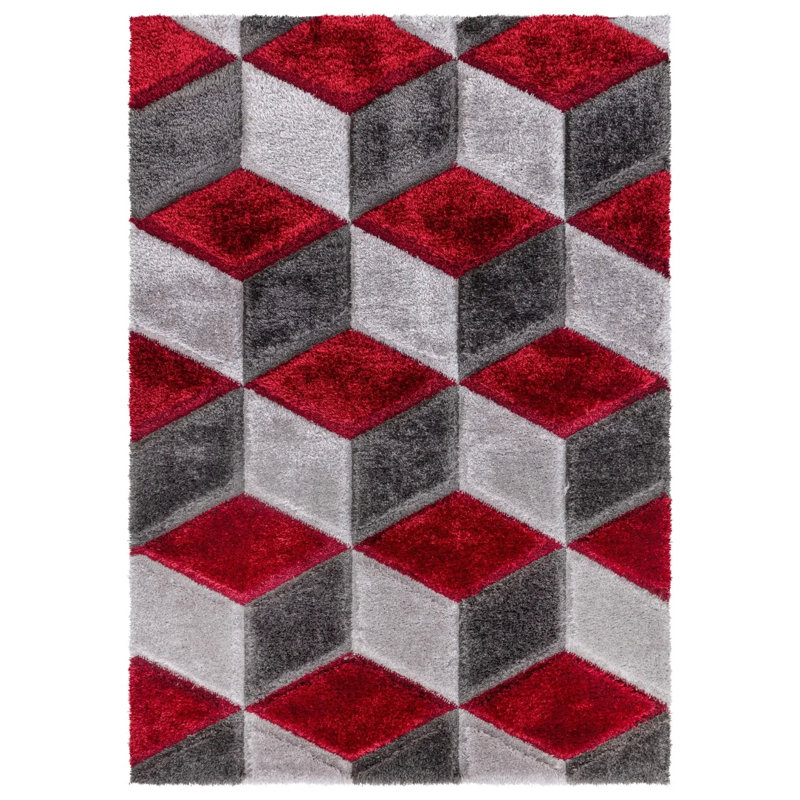 Large Shaggy Rugs Non Slip Living Room Hallway Fluffy Bedroom Carpet Mats, Rectangle 120 x 170 cm