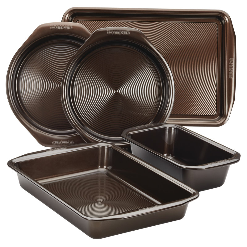 Circulon Bakeware Nonstick Baking Pans Set, Chocolate