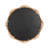 Rashana Scalloped Round Rattan Mirror