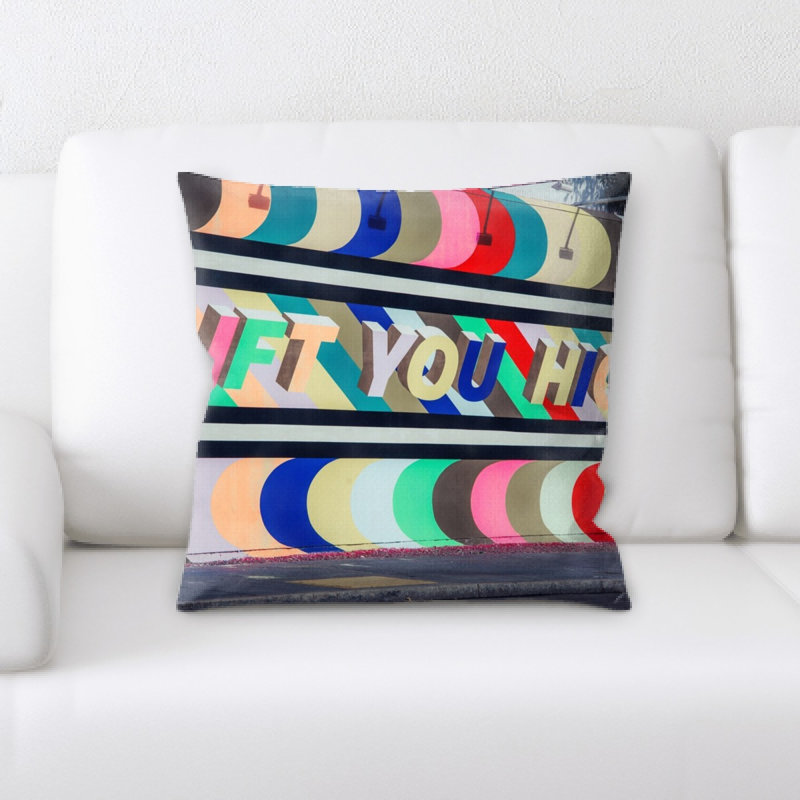 Microsuede Reversible Throw Pillow