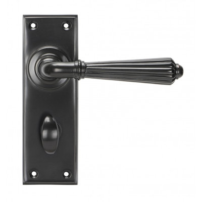 Hinton Bathroom Door Handle Kit
