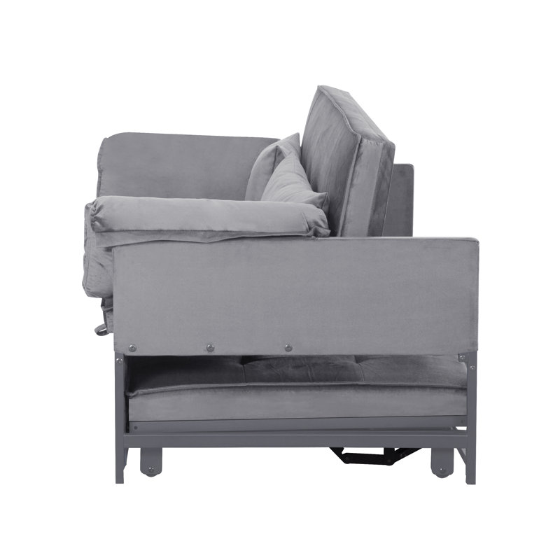 46" pull-out sleeper sofa, Gray