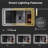 Frameless Bathroom Vanity Mirror with Front and Back LED Lighted, Defogging Dimmable Wall Mirror-424920160