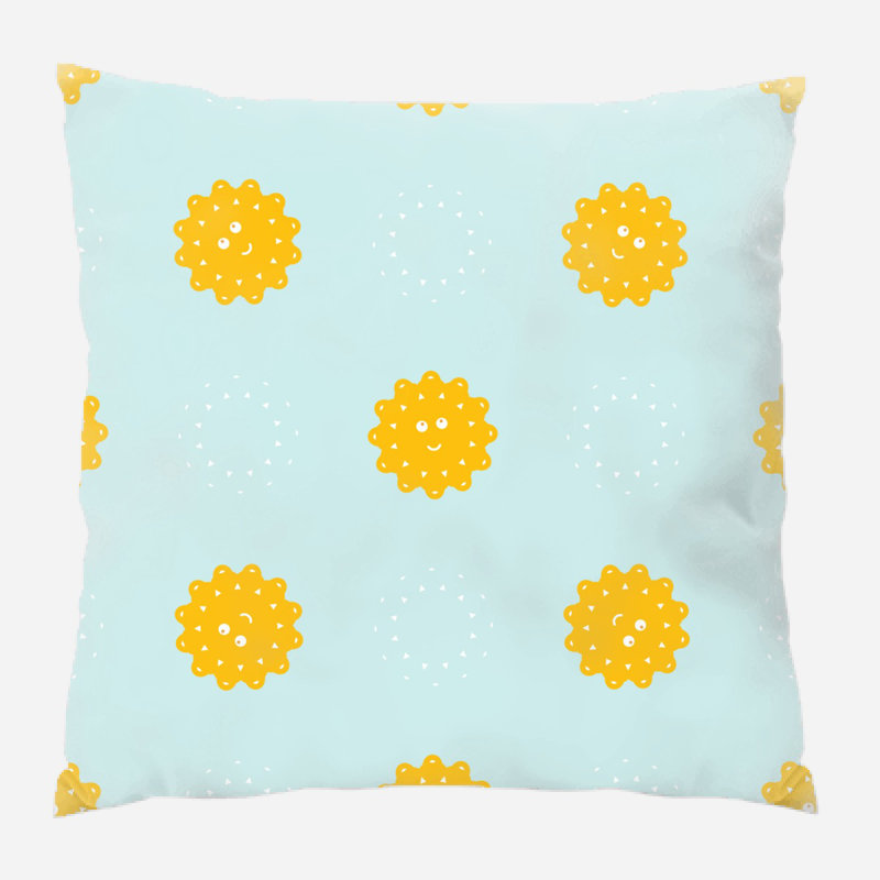 Beus Reversible Throw Pillow, Indoor