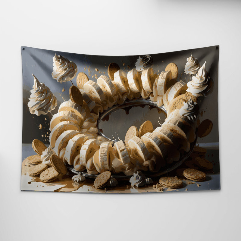 Tapisserie murale Desserts, 68 po x 80 po