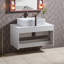 Meuble-lavabo simple 31,5 po avec lavabo vasque en céramique