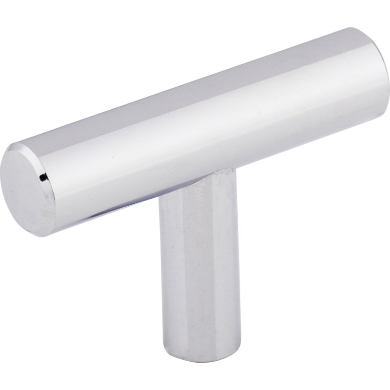 Hopewell 2" Length Bar Knob, Polished Chrome