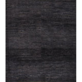 Hand-Knotted High-Quality Navy and Brown Area Rug
