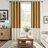 Velvet Blackout curtains Room Darkening 70%-80% Drapes for Bedroom Living Room（set of 2）-1937116714-1937116704