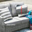 Chaise de patio avec coussins Branum