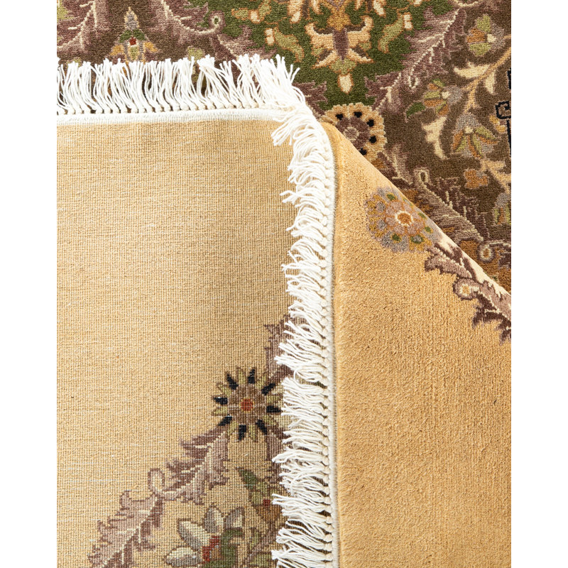 Classic One-of-a-Kind 7' 1" X 7' 1" Hand Knotted Area Rug