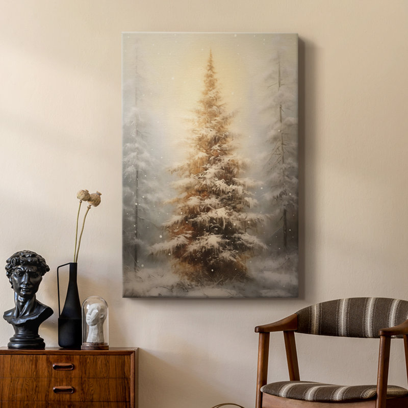 Art des Fêtes de Noël - galerie Cavas sur mesure, H 48 po x l 32 po
