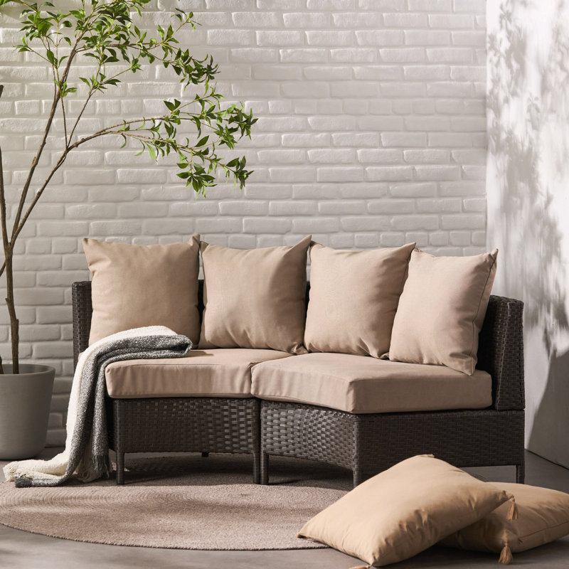 Canapé simple Pt Limon, Marron foncé