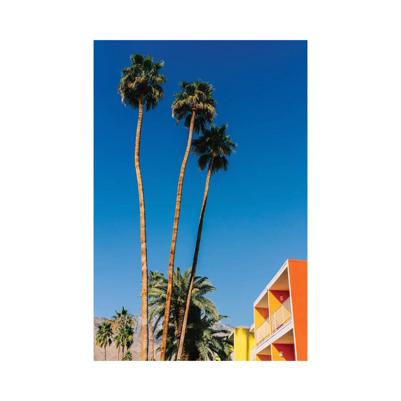 " Palm Springs Vibes V ", 18" H x 12" W x 1.5" D