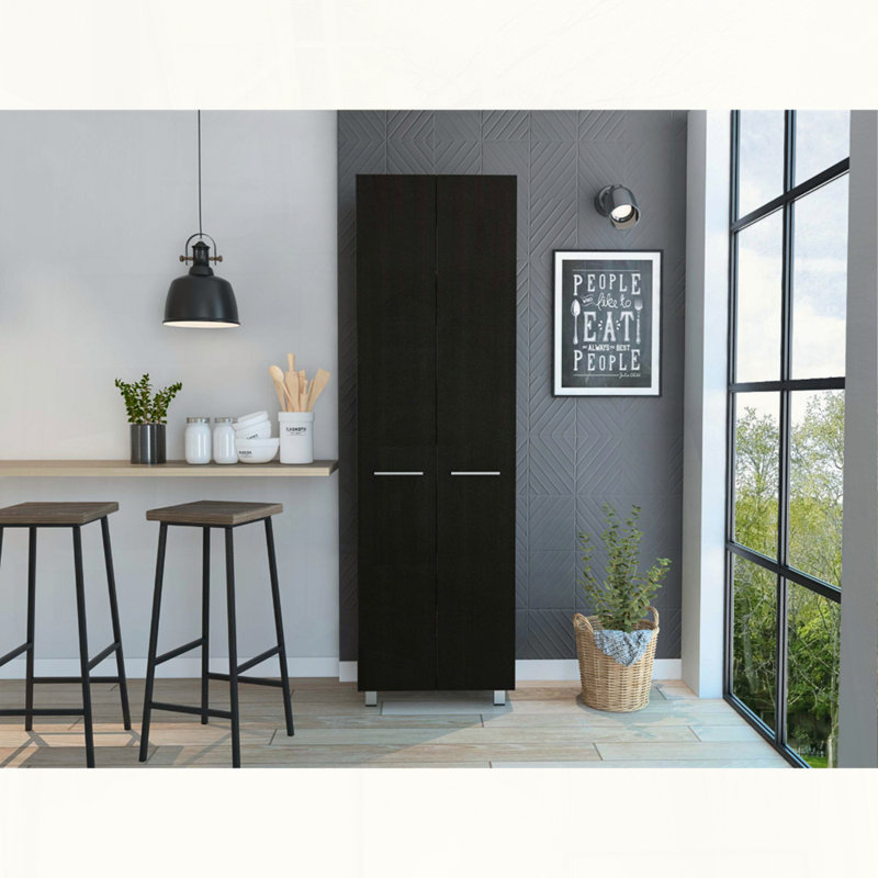 Armoire garde-manger High Black, Black
