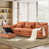 Chenille orange est en rupture de stock
