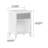 Wood Nightstand Bed Side Table Small Night Stand with a Drawer and a Bottom Shelf-1505933947