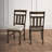 Helbert Slat Back Upholstered Solid Wood Frame Side Chair (Set of 2)-806440526