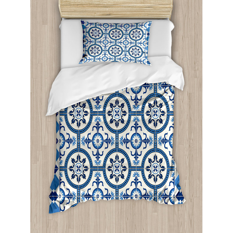 Eclectic Polyester Mixed Duvet Cover