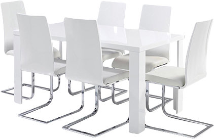Scully 6 - Person Dining Set
