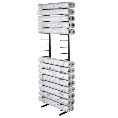 Vertical Blueprint Storage Drop Lift Wall Rack (Model DLWC) – Brookside  Design