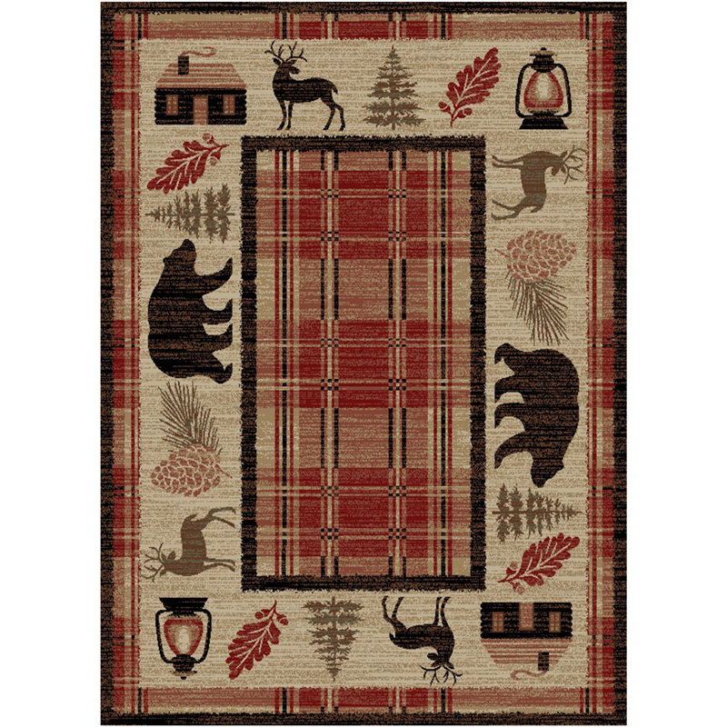 Hearthside Oriental Indoor Rug, Rectangle 5'3" x 7'3"