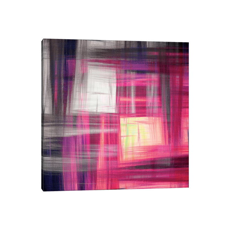 Tartan Crosshatch I by Julia Di Sano - Gallery-Wrapped Canvas Giclée on Canvas, 93.98 cm H x 93.98 cm W, Wrapped Canvas