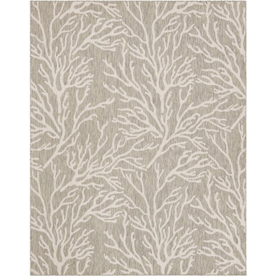 Tapis contemporain gris Azilynn