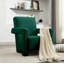Fauteuil d'appoint rembourré en laine d'agneau moderne-1693209653