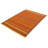 One-of-a-Kind Rectangle 6'7" X 9'10" New Age Wool Area Rug in Burnt Orange