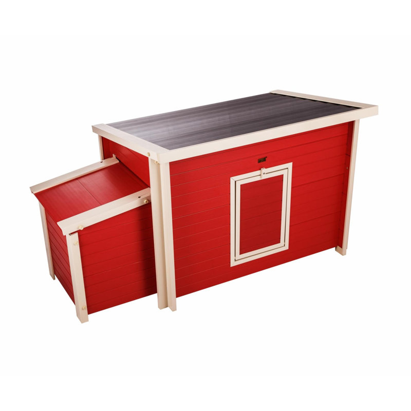 Poulailler Achilles et enclos, Rouge