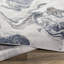 Tapis abstrait en denim / gris Bridgeton-1351256075