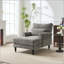 Chaise longue moderne avec structure en bois massif-354106812